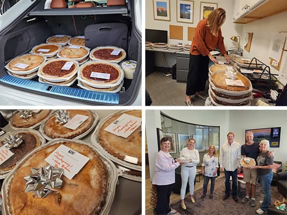 Nara Brown Team Thanksgiving Pie Giveaway