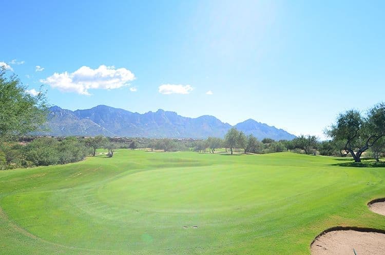 Sun City Oro Valley AZ Golf Course Putting Green, Sun City Oro Valley AZ